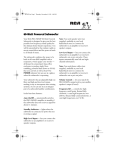 RCA 40-5023 Speaker User Manual