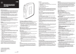 RCA 3-5362 Cassette Player User Manual