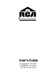 RCA 253 Series Home Theater System User Manual