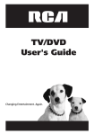 RCA 24F610TD TV DVD Combo User Manual