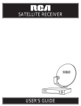 RCA 1998 Satellite TV System User Manual