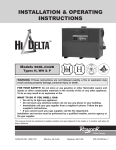 Raypak 700 Boiler User Manual