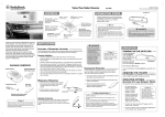 Radio Shack 22-1697 Radar Detector User Manual