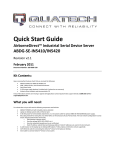Quatech ABDG-SE-IN5410 Server User Manual