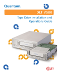 Quantum DLT VS80 Network Card User Manual