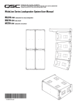 QSC Audio AF218-SW Speaker System User Manual