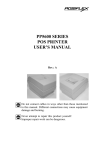 PYLE Audio PP5600 Printer User Manual