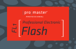 ProMaster FL1 Pro (Nikon) Camera Accessories User Manual