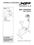 ProForm 831.21641.0 Home Gym User Manual