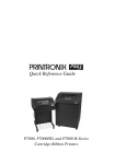 Printronix P7000HD Printer User Manual