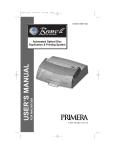 Primera Technology II Fax Machine User Manual
