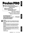 Poulan 545212832 Trimmer User Manual