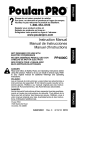 Poulan 545212831 Trimmer User Manual