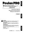 Poulan 545186848 Trimmer User Manual