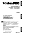 Poulan 530088058 Trimmer User Manual
