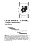 Poulan 193747 Lawn Mower User Manual