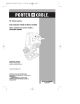 Porter-Cable 90546382 Saw User Manual