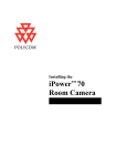 Polycom 70 Camcorder User Manual