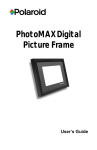 Polaroid Digital Picture Frame Digital Photo Frame User Manual
