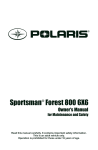 Polaris 9922483 Offroad Vehicle User Manual