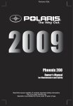 Polaris 9921841 Offroad Vehicle User Manual