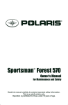 Polaris 525 IRS Offroad Vehicle User Manual