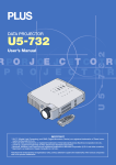 PLUS Vision U5-732 Projector User Manual