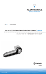 Plantronics 645 Headphones User Manual