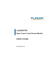 Planar EP4650 Car Video System User Manual