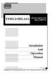 Pico Macom TSMS-2150X Switch User Manual