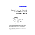 Philips KX-PNBC8 Network Card User Manual