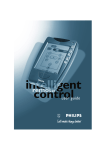 Philips intelligent remote control Universal Remote User Manual