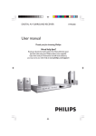 Philips HTR5000 Home Theater System User Manual