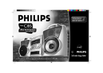 Philips FW-C85 Stereo System User Manual