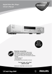 Philips DVD962SA DVD Player User Manual