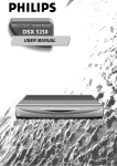 Philips DSX5250 Satellite TV System User Manual