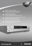 Philips DSR2000/00M TV Receiver User Manual