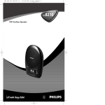 Philips BC8210 Speaker User Manual