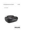 Philips AZ1330 MP3 Docking Station User Manual