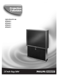 Philips 9P5044C1 Projection Television User Manual