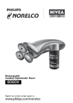 Philips 8060X Electric Shaver User Manual