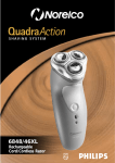 Philips 6846XL Electric Shaver User Manual