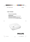 Philips 4000 MP3 Player User Manual