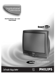 Philips 32ST220P CRT Television User Manual