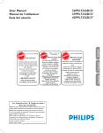 Philips 32PFL7332D/37 Flat Panel Television User Manual