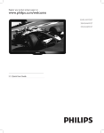 Philips 32HFL4441D/27 Flat Panel Television User Manual