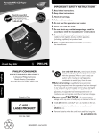 Philips 313 CD Player User Manual