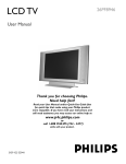 Philips 26PF8946 Flat Panel Television User Manual