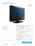 Philips 22PFL3504D/F7E Flat Panel Television User Manual