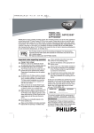 Philips 14PV235/07 TV VCR Combo User Manual